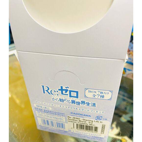 Re: Zero Starting Life In Another World 3rd Season Mini Acrylic Stand Figures - Picture 4 of 4